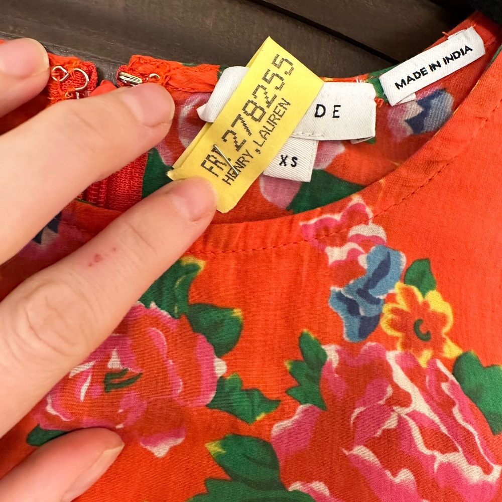 RHODE Pia Puff Sleeve Dress
